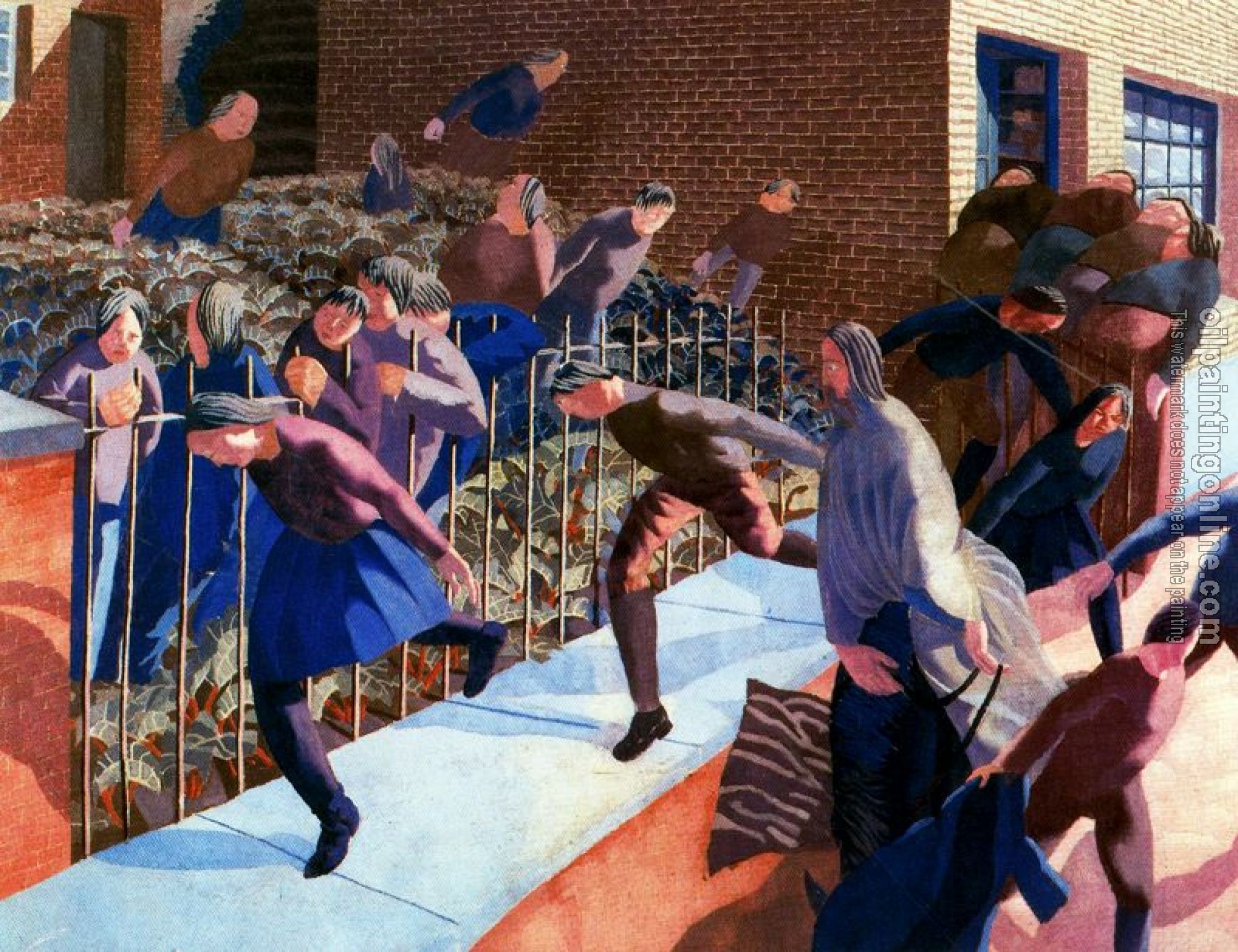 Stanley Spencer - Christ's Entry into Jerusalem